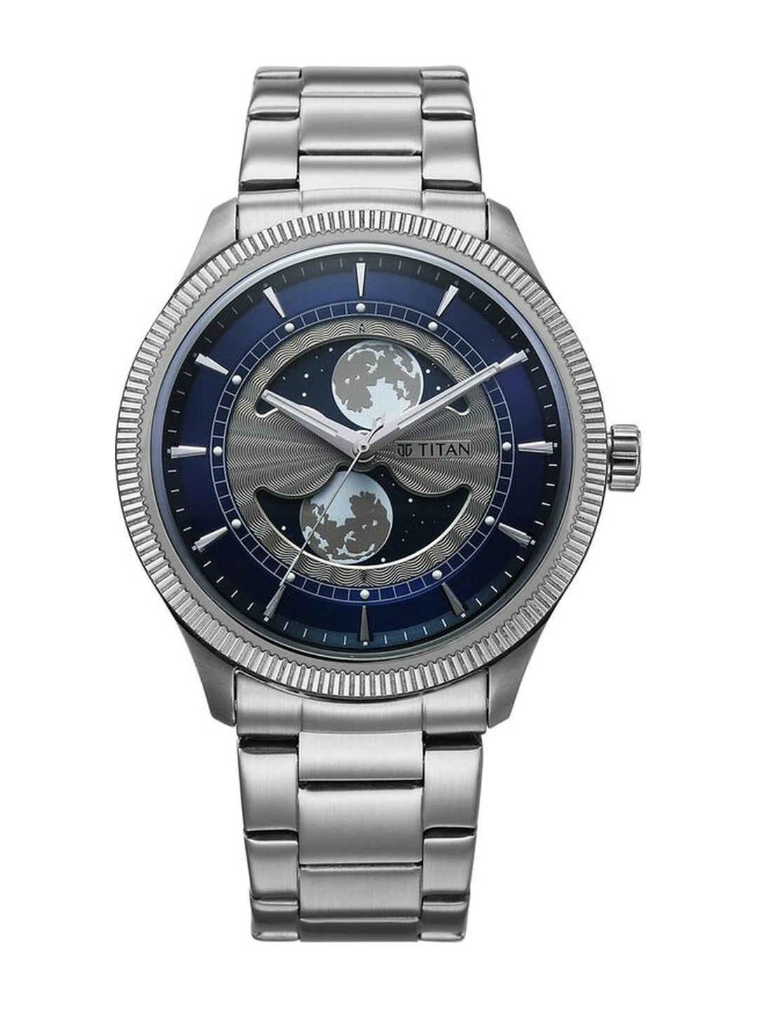 Titan Round Green Dial Analog Watch - 10029KM01