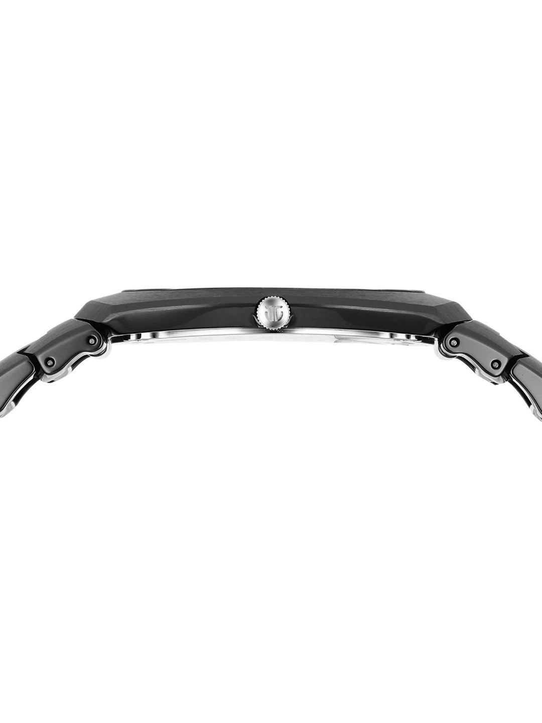 Titan Edge Fumage Analog Black Dial Watch - 10055NC01