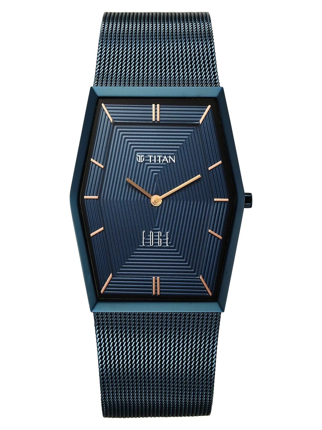 Titan Edge Whimsey Blue Quartz Analog Watch - 10056QM02