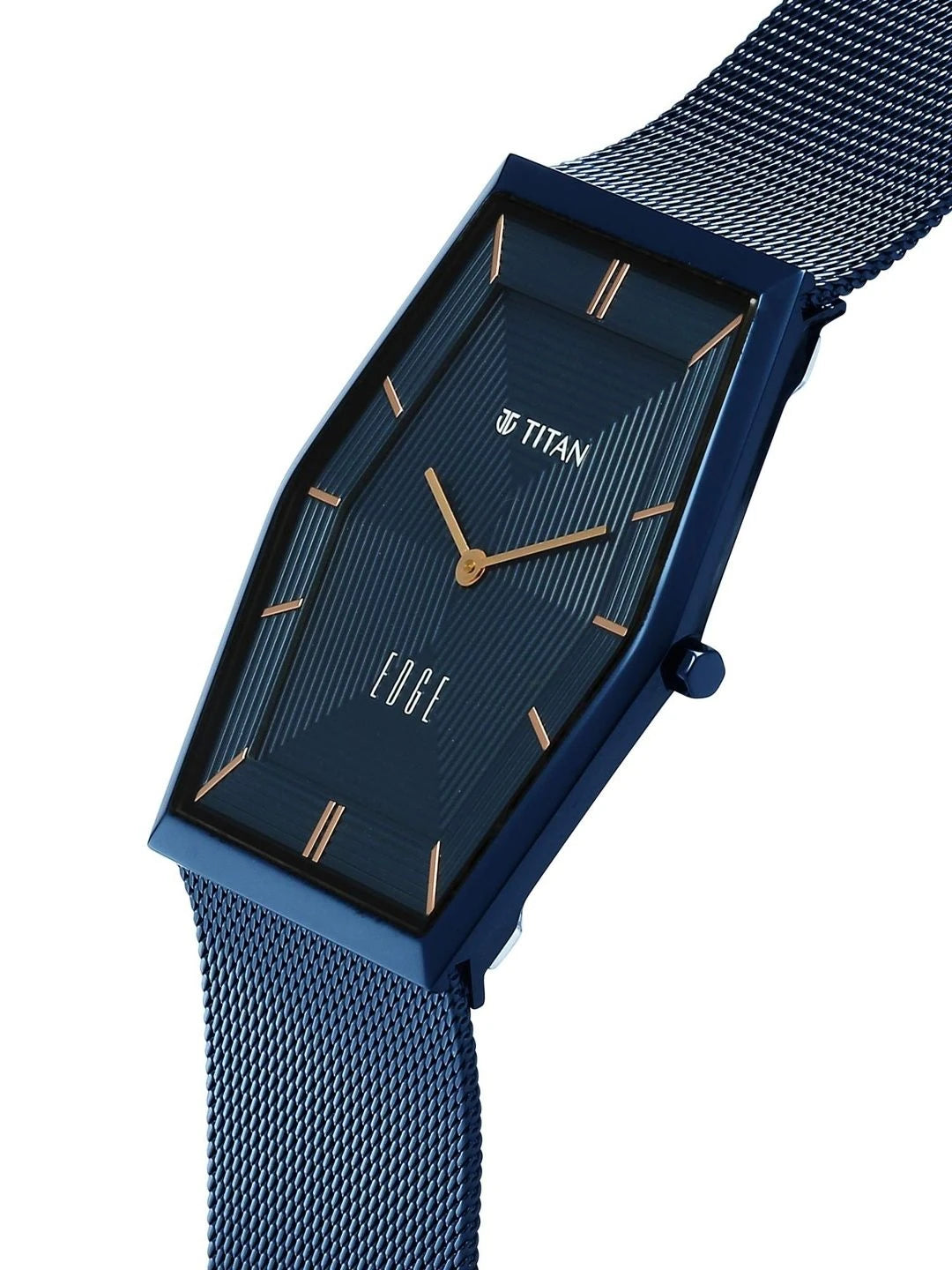 Titan Edge Whimsey Blue Quartz Analog Watch - 10056QM02
