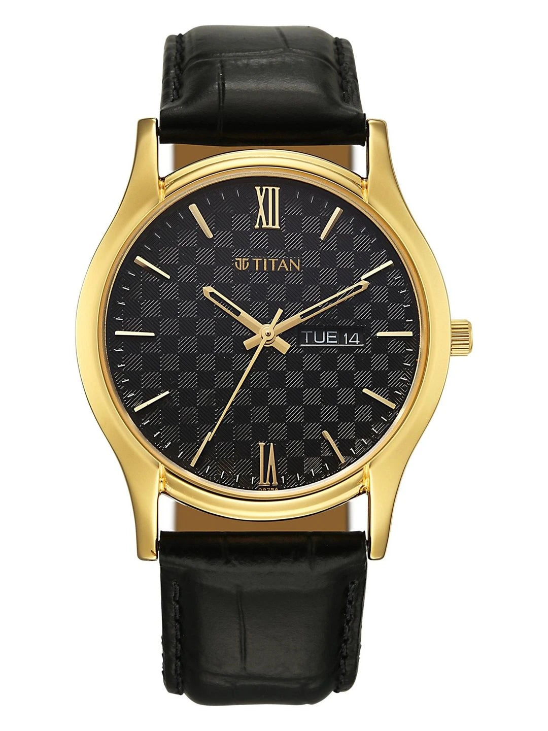 Titan Karishma Black Dial Quartz Analog Watch - 10059YL01