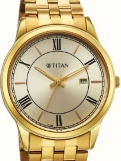 Titan Karishma Festive Iii Analogue Watch With Bracelet Style Strap - 10060YM01