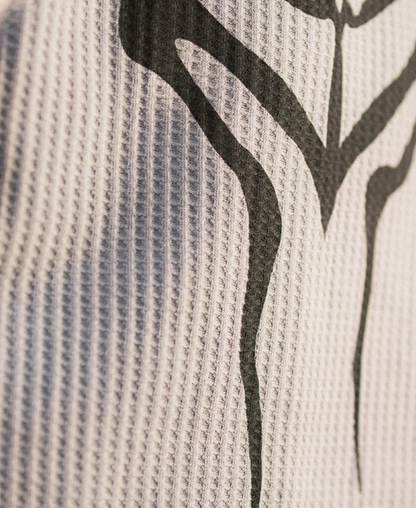 Powerlook Grey Graphic Printed Vest