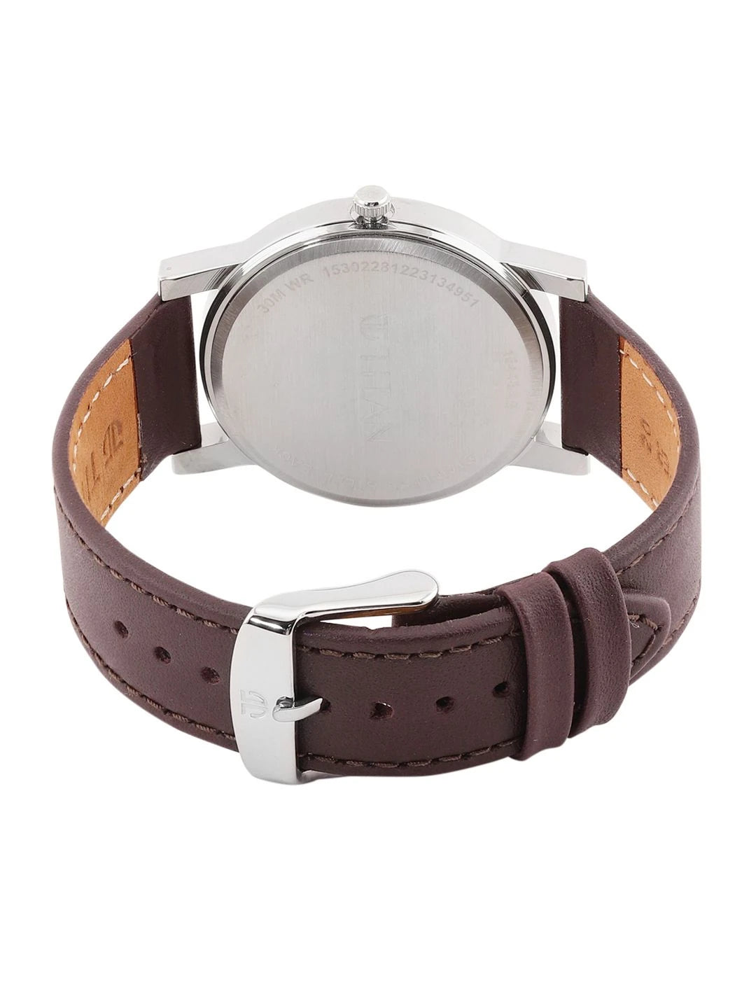 Titan Karishma Zing Quartz Analogue Brown Dial Watch - 1644SL01