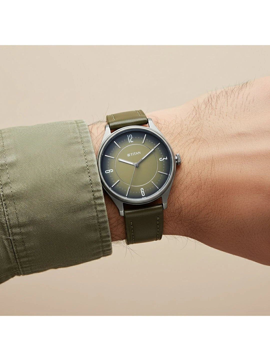 Titan Neo Basics Ii Quartz Leather Straps Analogue Watch - 1802QL05