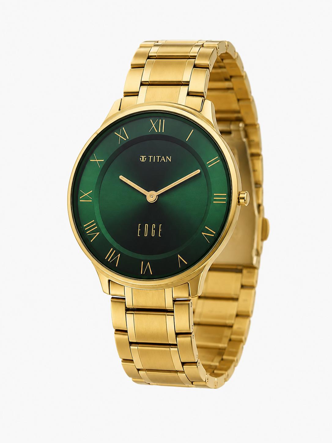 Titan Edge Round Analog Watch - 1843YM05