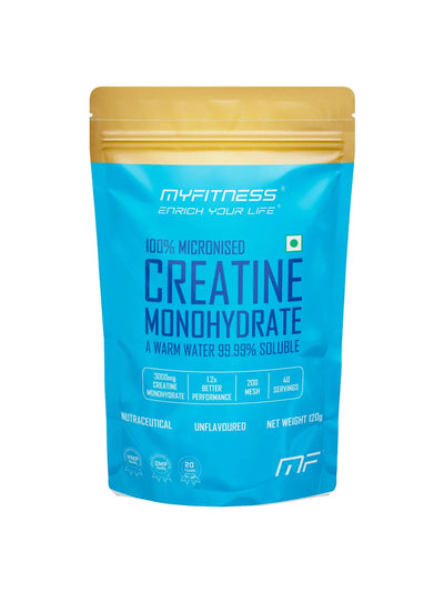 Myfitness Creatine Monohydrate Powder Unflavoured 120g