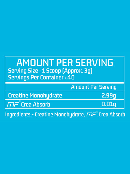 Myfitness Creatine Monohydrate Powder Unflavoured 240g