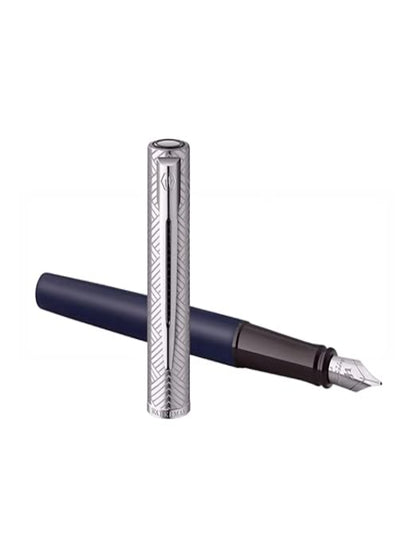 Waterman Allure Deluxe Blue Fountain Pen Fine Nib