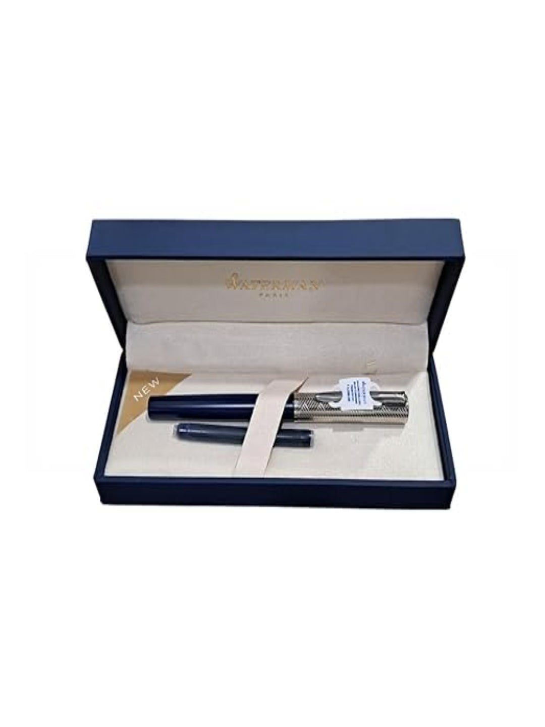 Waterman Allure Deluxe Blue Fountain Pen Fine Nib