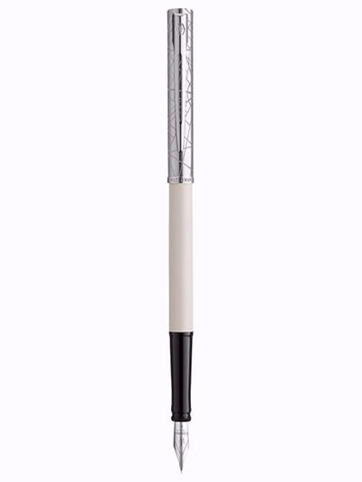 Waterman Allure Deluxe White Fountain Pen Fine Nib