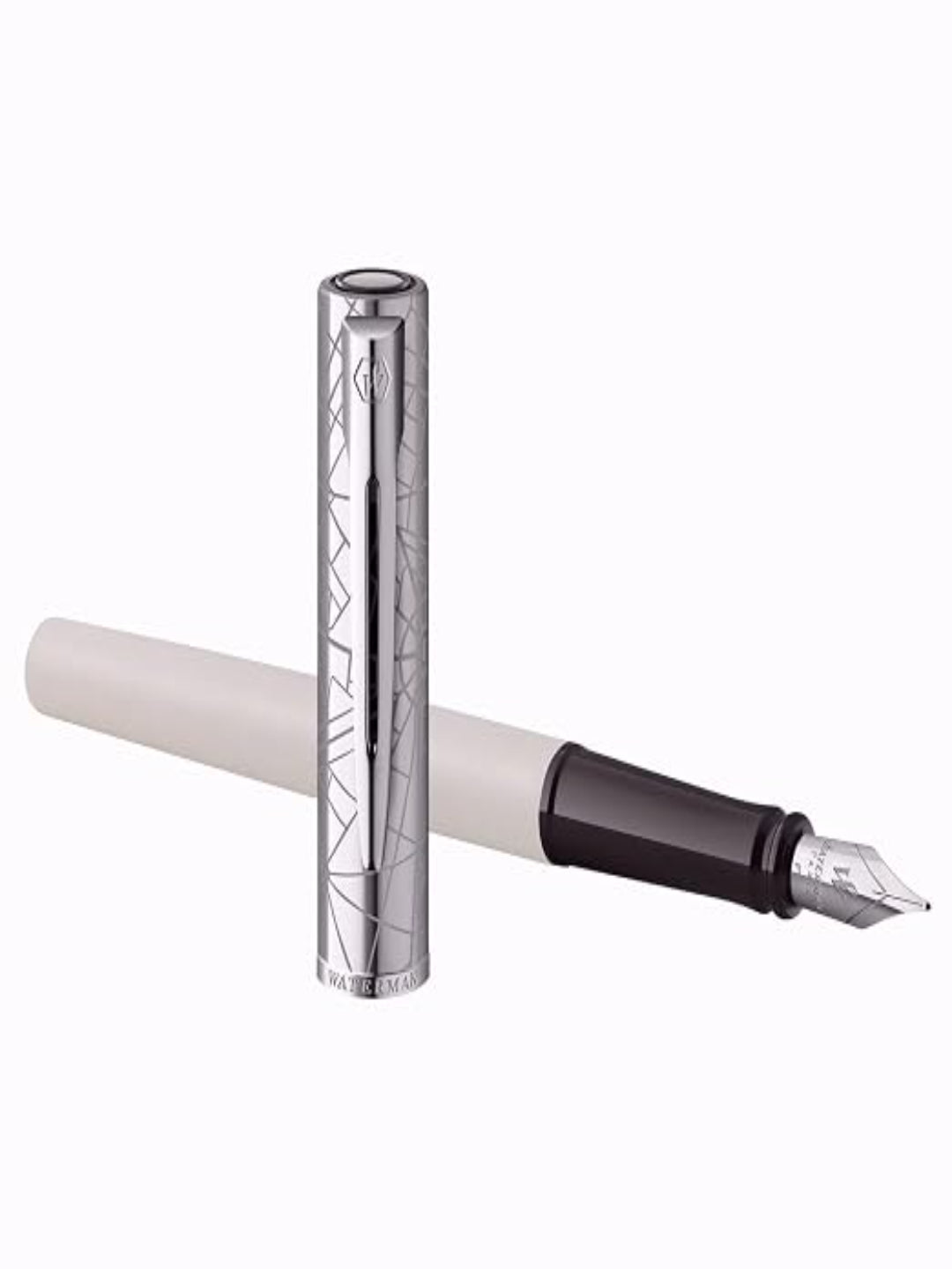 Waterman Allure Deluxe White Fountain Pen Fine Nib