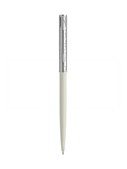 Waterman Allure Deluxe White Ballpoint Pen Medium Nib