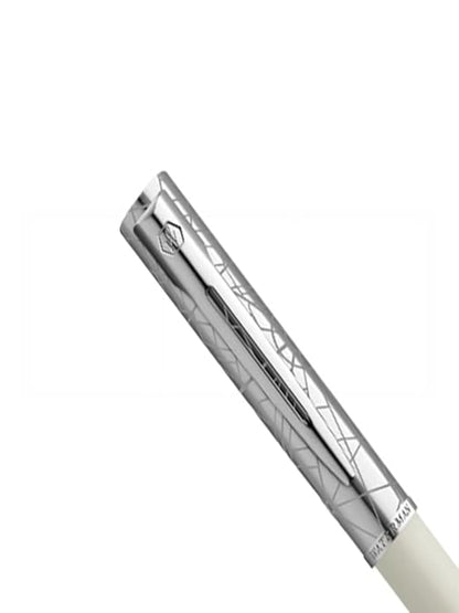 Waterman Allure Deluxe White Ballpoint Pen Medium Nib