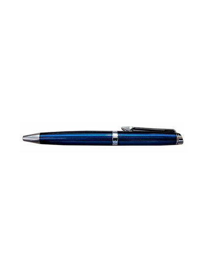 Waterman Hemisphere Metallic Blue Ballpoint Pen Medium Nib