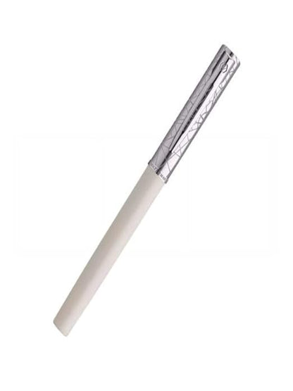 Waterman Allure Deluxe White Fountain Pen Fine Nib with Notebook