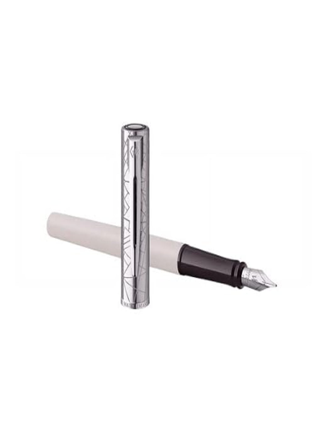 Waterman Allure Deluxe White Fountain Pen Fine Nib with Notebook