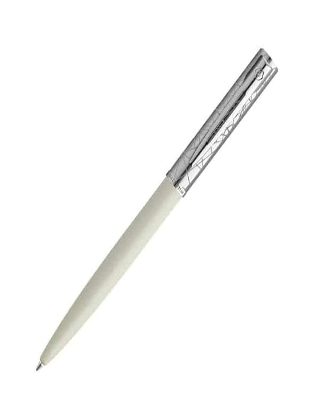 Waterman Allure Deluxe White Ballpoint Pen Medium Nib with Notebook