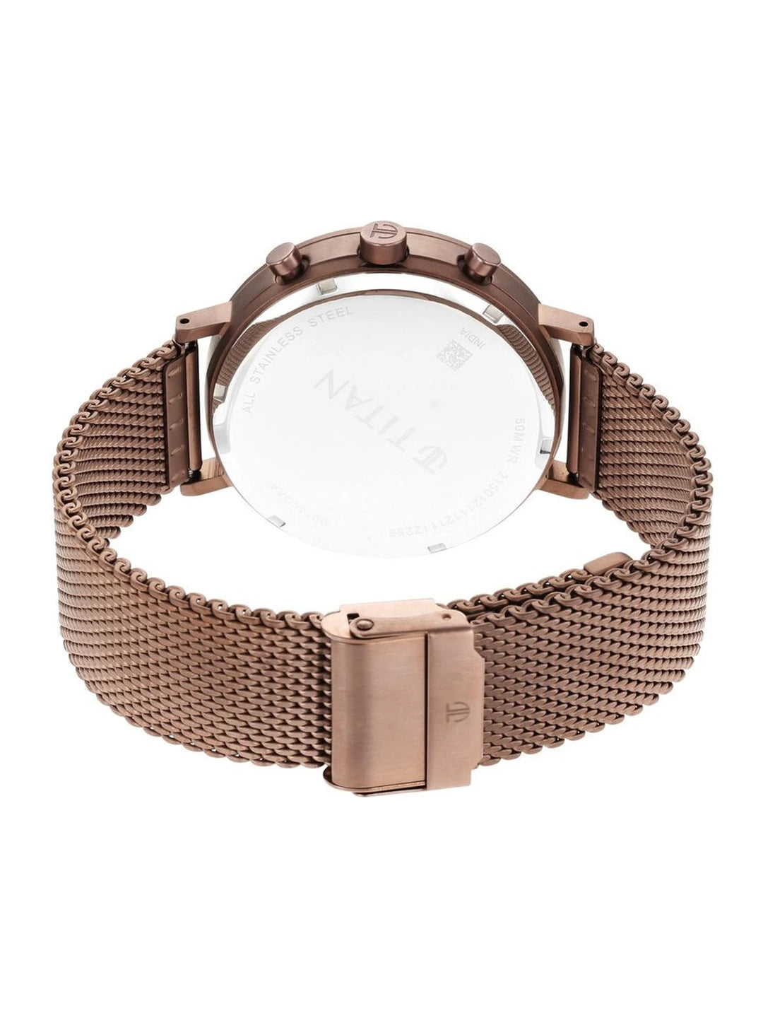 Titan Round Analog Watch - 90144QM02