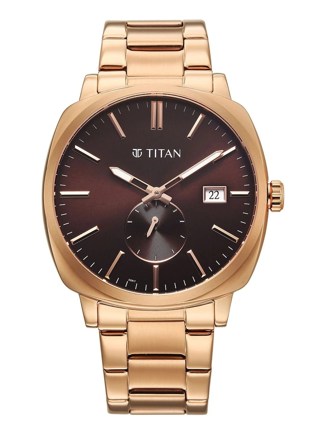 Titan Classique Suave 2.0 Analog Brown Dial Watch - 90189WM01