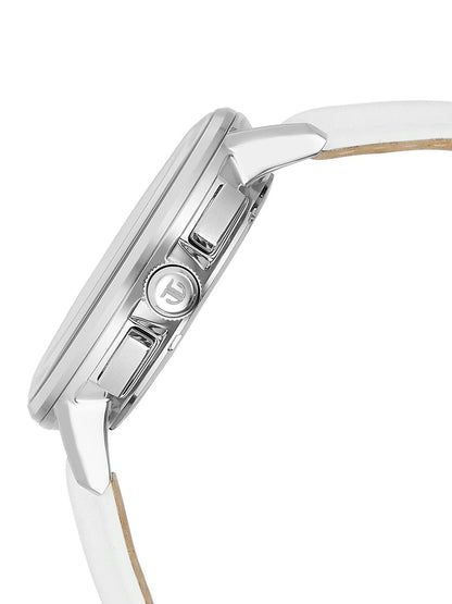 Titan Embellished Dial & Stainless Steel Bracelet Style Straps Analogue Watch - 90200SL04