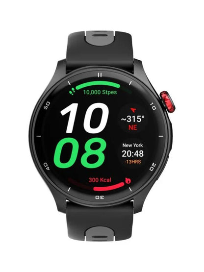 Titan Celestor Advanced Gps & Barometer 3.6 Cm Amoled Display With Aod, Piezoelectric Functional Crown Black Eclipse.