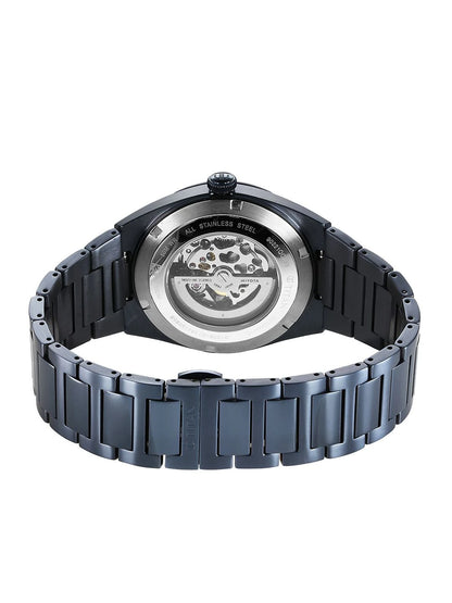 Titan Skeleton Bracelet Style Straps Analogue Automatic Motion Powered Watch - 90221QM03