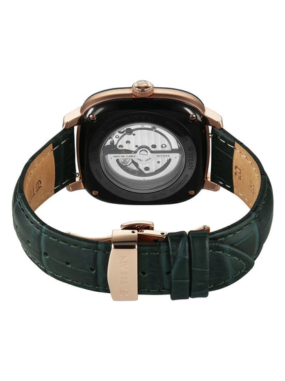 Titan Vintage Concealed Automatic Analog Green Dial Watch - 90225KL01