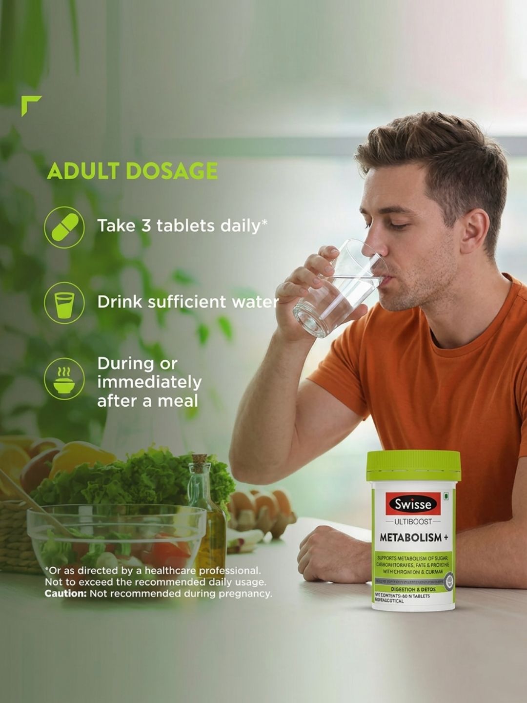 Swisse Metabolism+ 60 Tablets