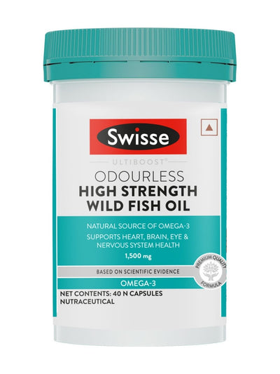 Swisse Fish Oil 1500mg 40 Capsules