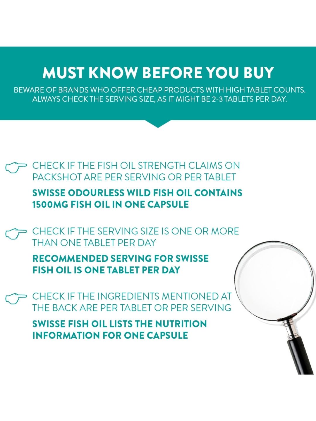 Swisse Fish Oil 1500mg 40 Capsules