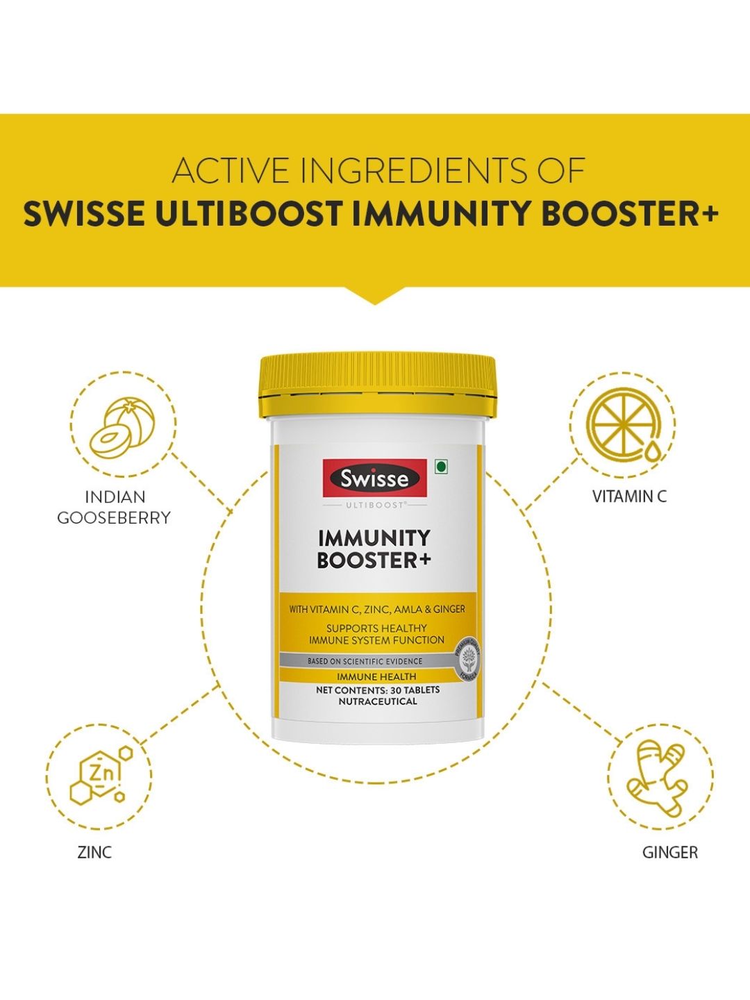 Swisse Immunity Booster+ 30 Tablets