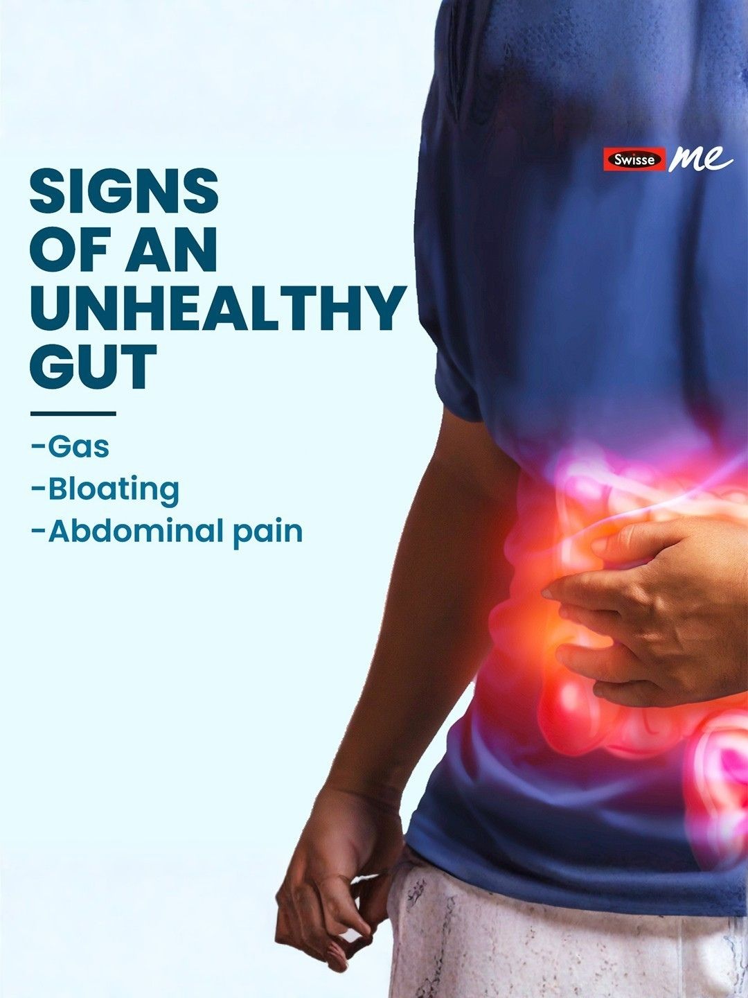 Swisse Me Probiotic Prebiotic Gummies with 1.5 Billion CFU Blend for Better Gut Health (30 Gummies)