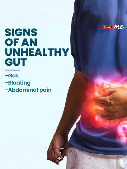 Swisse Me Probiotic Prebiotic Gummies with 1.5 Billion CFU Blend for Better Gut Health (30 Gummies)