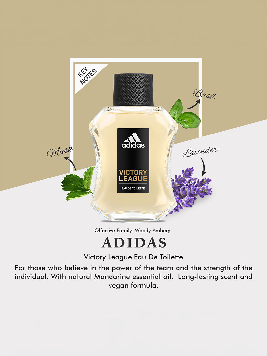 Adidas Victory League Eau de Toilette 100ml