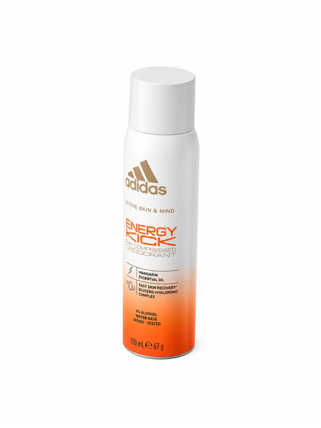 Adidas Energy Kick 24H Compressed Deodorant (100ml)