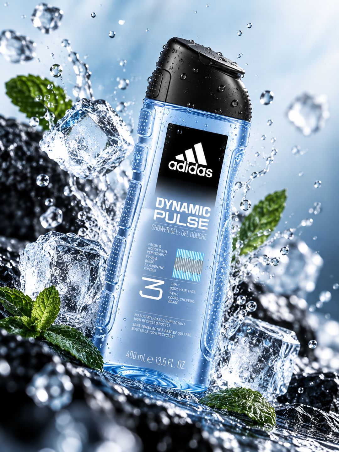 Adidas Dynamic Pulse 3-IN-1 Shower Gel (400ml)