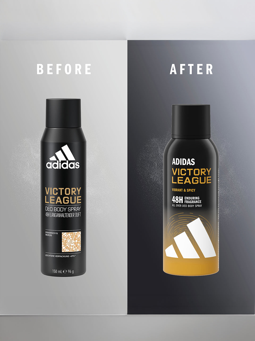 Adidas Victory League 48H All Over Deo Body Spray 96g