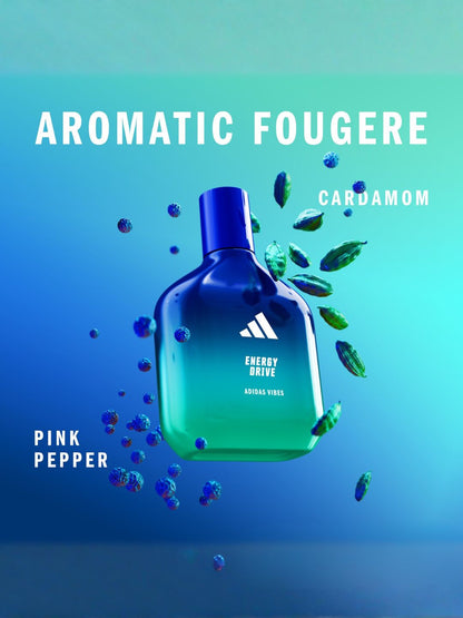 Adidas Vibes Energy Drive Eau de Parfum (100ml)