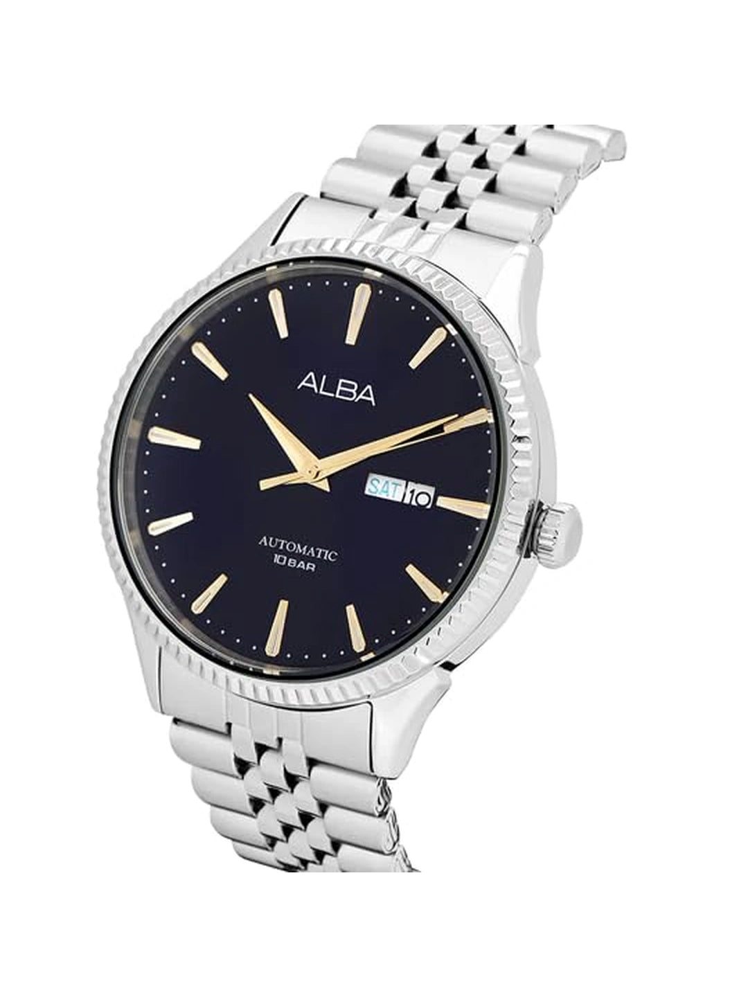 Alba Round Blue Dial Analog Watch - AL4237X1
