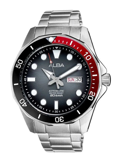 Alba Mechanical Black 43mm Watch - AL4539X1