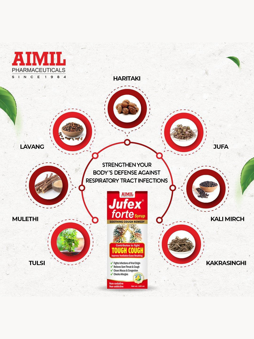 Aimil Jufex Syrup (100ml)