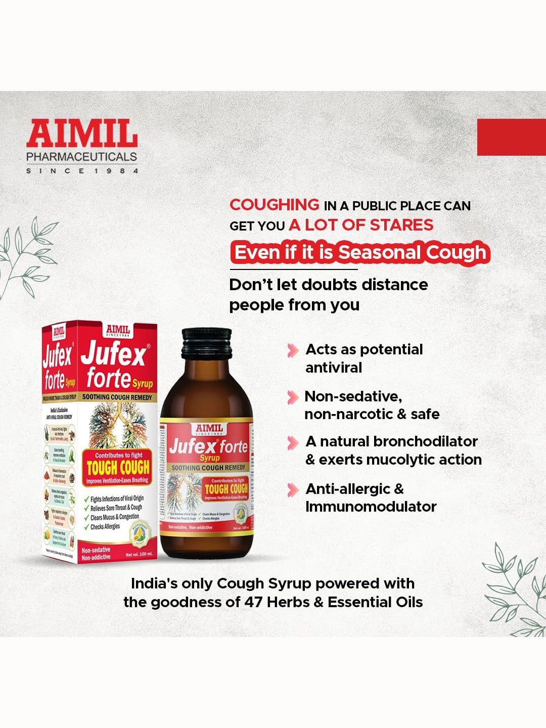 Aimil Jufex Syrup (100ml)