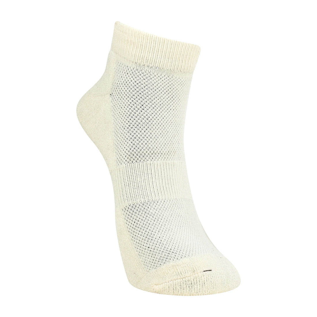 Bamboology Gray & White Ultra Soft Ankle Length Socks (Pack of 2)