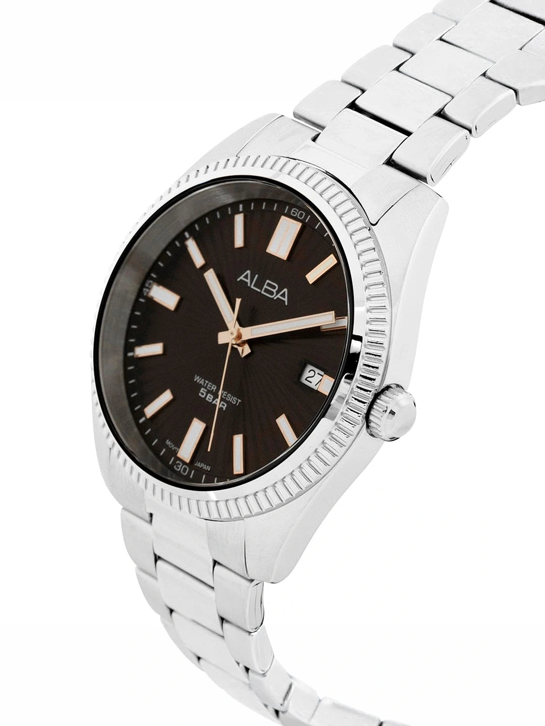 Alba Round Red Dial Analog Watch - AS9S65X1