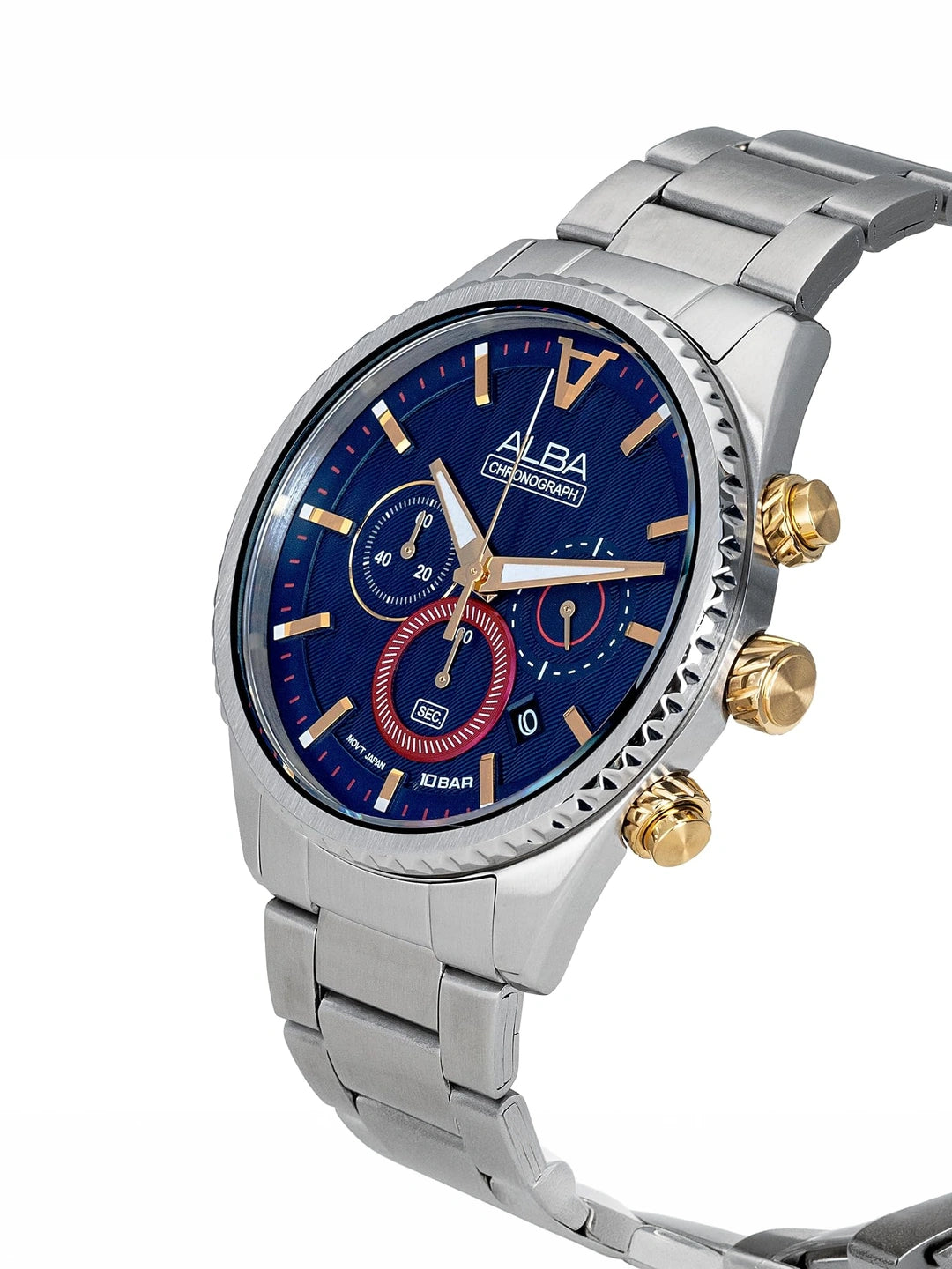 Alba Round Analog Watch - AT3H97X1