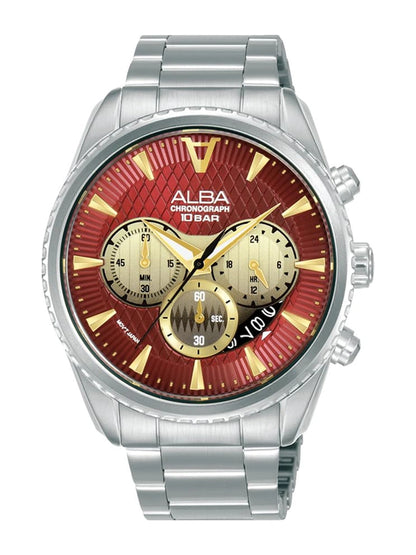 Alba Round Analog Watch - AT3J11X1