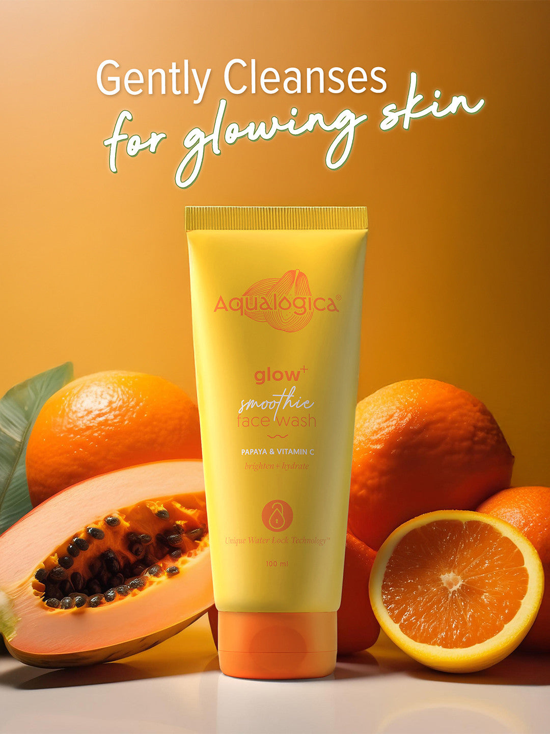 Aqualogica Glow+ Smoothie Face Wash (100 ml)