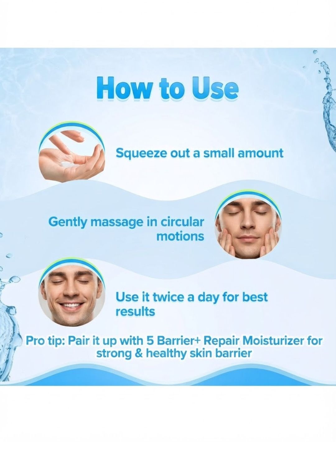 Aqualogica 5 Barrier+ Repair Gentle Cleanser (100 ml)