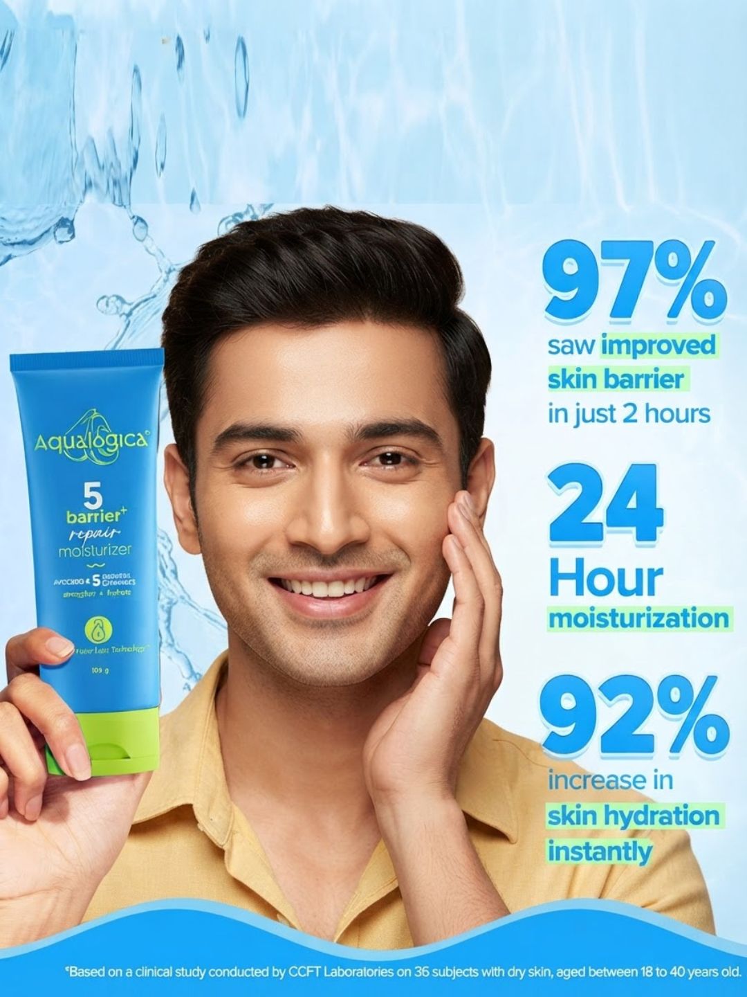Aqualogica 5 Barrier+ Repair Moisturizer (100 g)